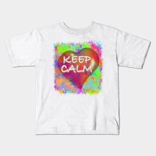 Full of Color with Heart Kids T-Shirt